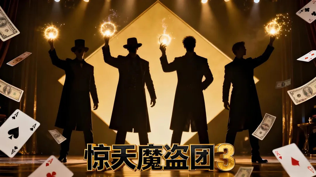 惊天魔盗团3_惊天魔盗团3 鲁本弗雷斯彻导演 魔术电影