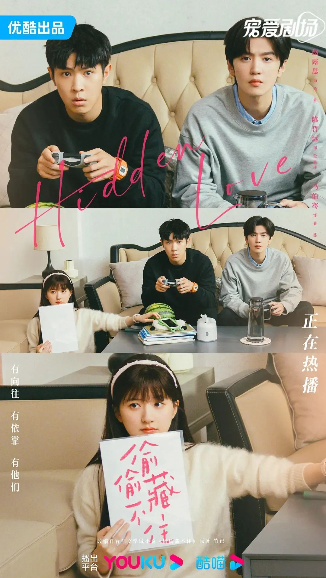 偷偷藏不住_偷偷藏不住剧情介绍 赵露思陈哲远主演 原著小说改编